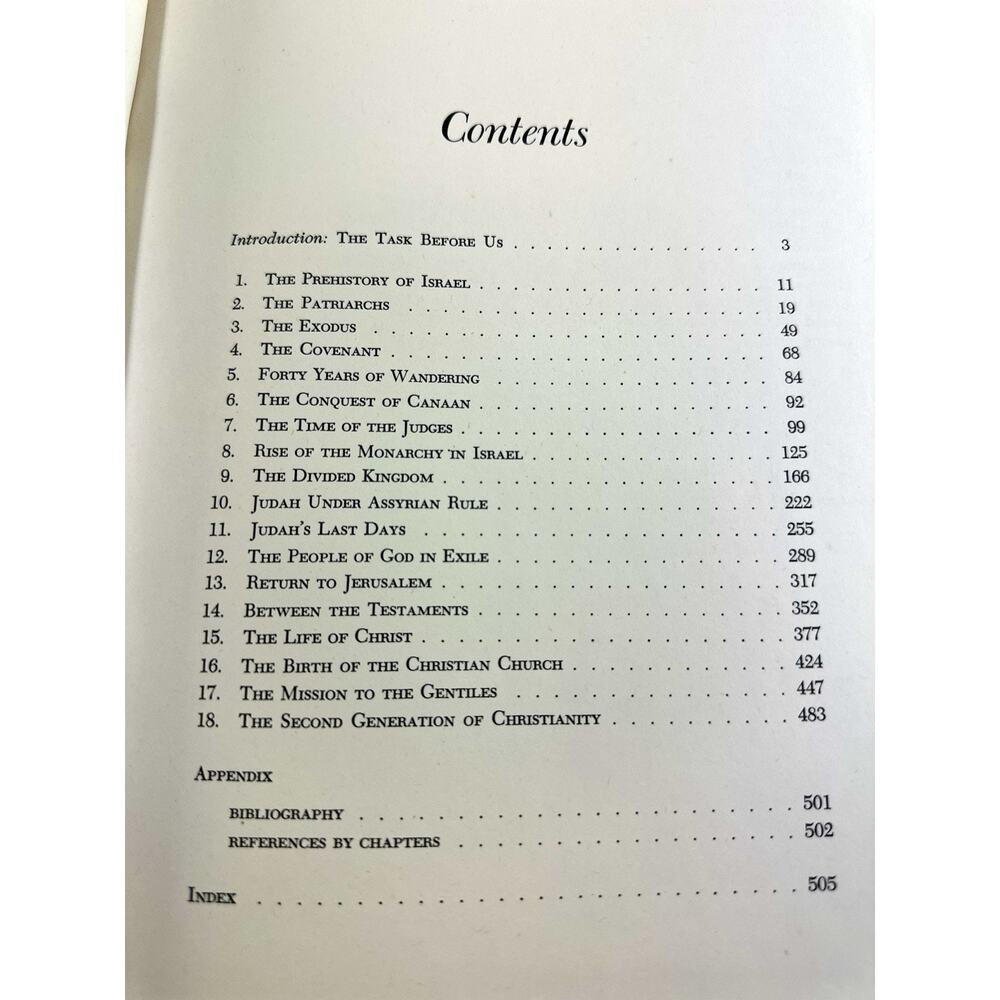 These Were God’s People A Bible History William C Martin 1966 Hardcover 506p - Picture 8 of 9